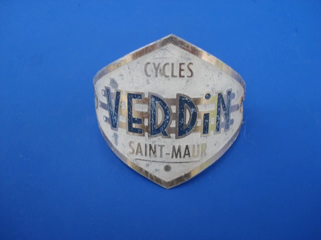 Ancienne Plaque De Vélo Cycles - Vierge, Vintage, Cyclisme